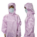 Good Quality Unisex Gender Personal Protection Dust Proof ESD Antistatic Coverall Suit for Industrial